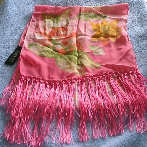 Ralph Lauren Silk Scarf - Picture 5 of 9